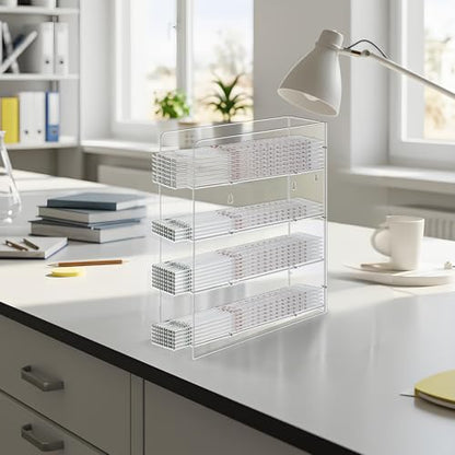 Geelin 2 Pcs Acrylic Pipette Rack, 15 x 11.8 x 4 Inch, Clear - size: 15 x 11.8 x 4 Inch
