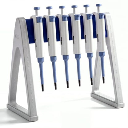 Laboratory Pipette Stand 7-8 Place Pipettor Rack, Stable A Shaped - style: A Shaped, Hold 7-8 Pipettors