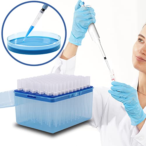 ONiLAB 1000µL Universal Pipette Tips, 96 Tips/Rack, DNase/RNase Free - size: 1000ul