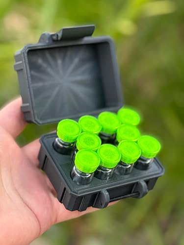 10-Slot 3 ml Vial Case| Compact Organizer| Organizer for GLP-1, Peptides, Research - size: 10 x 3ml