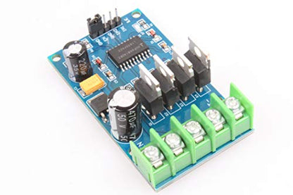 NOYITO 170W High-power H-bridge Motor Drive Module 2-Channel PWM Inputs 0-100% Duty Cycle with Instantaneous Braking Capability Forward Reverse Support 3.3V 5V Logic input Analog input MCU IO Port