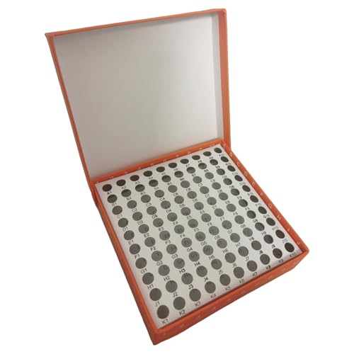 100-Well Storage Box for Lab Samples, Low Temperature Freezer Box for 0.5ml Tubes, Vials, Cryovials, Waterproof,Orange 5pcs(0.5ml-100) - size: 0.5ml-100