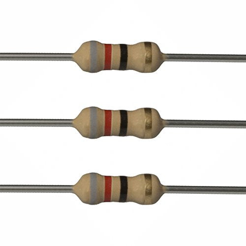 E-Projects 100EP51482R0 82 Ohm Resistors, 1/4 W, 5% (Pack of 100)