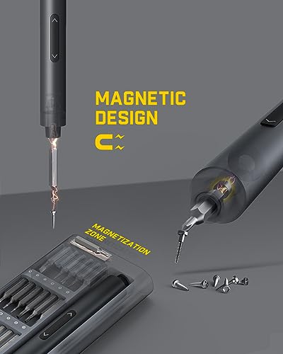 Fanttik E1 Pro Mini Electric Screwdriver, Precision Screwdriver Set