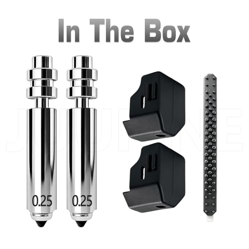 2 PK 0.25 Kobra 4/ Kobra XNozzle Bimetallic Nozzle for Anycubic Hotend Print Head Assembly Kobra X/Kobra 4 Nozzles Upgrade KX Hot End Extruder Kit 3D Printer Accessories - color: 2 PK 0.25MM Nozzle Kit