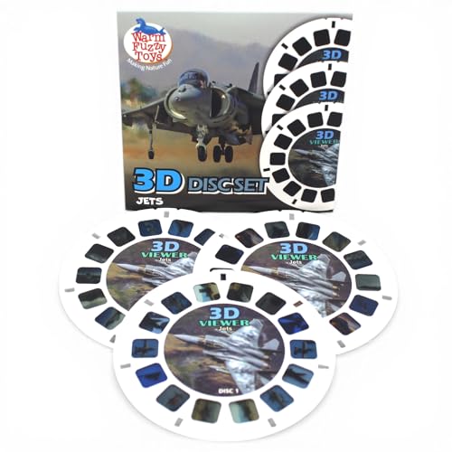 Viewfinder Reels Jets | 3 Reels & 21 HD 3D Images - color: Jets