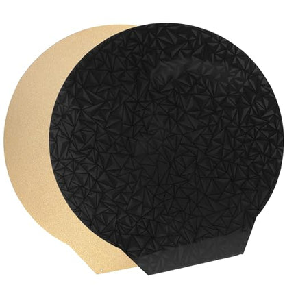 Dia 309mm PEO PEI Build Plate Round Compatible with Flsun V400 3D Printer, New Flexible Smooth Magnetic PEO & Textured PEI Double Sided Kit, Spring Steel Flex Bed Sheet Platform (Without Base)