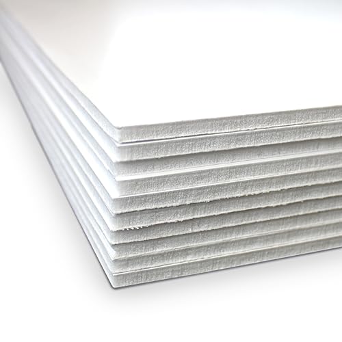 Flipside Products White Foam Board 32” x 40” - Premium Double-Sided with White Foam Core, 3/16" Thick - Photography Mounting, Art Projects, Presentations, Display & Signage – Pack of 10 - color: White, size: 32" x 40"