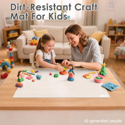31.5" x 23.6" Extra Large Silicone Mat for Resin Casting, Epoxy and Crafts - color: Translucent