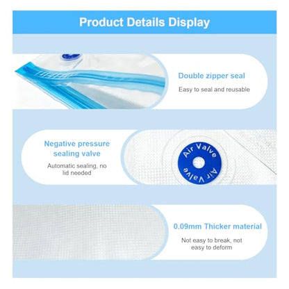 3D Printer Filament Storage Bags Vacuum Sealed Bags Kit, 30 PCS