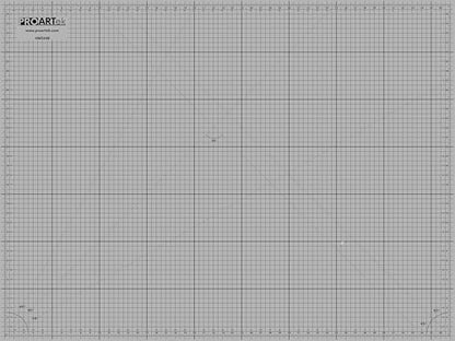 Proartek PK00077 Professional Cutting Mat, HM3648, 36 x 48 Inches; Self-Healing, Double-Sided Blue/Gray Mat for Quilting, Sewing, Hobbies & Crafting - size: 48"L x 36"W