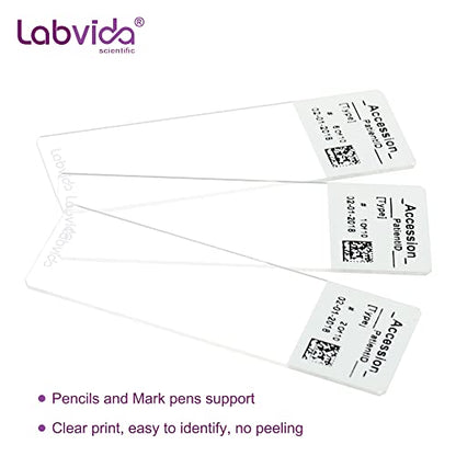 72pcs Positive Charged Microscope Slides, Adhesive Frosted Glass Slides, Super White Glass, Fine Polished Edges, 45° Safety Corners, Dim. 75X25mm, PCL Series, LVQ075W - color: 72pcs, PCL Positive Charged Slides