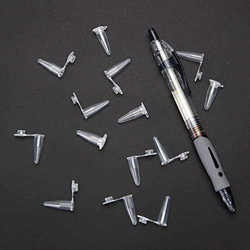 0.2ml Microcentrifuge Tubes 1000 Pieces, EO Sterilized Plastic Small Vials with Caps for Sample Storage Without Leakage(1000) (Pack of 3) - size: Sterile 0.2ml 1000pcs (Pack of 3)