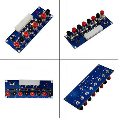 2PCS XH-M229 ATX Desktop PC Computer Chassis Power Supply Transfer Board 12V 5V 3.3V