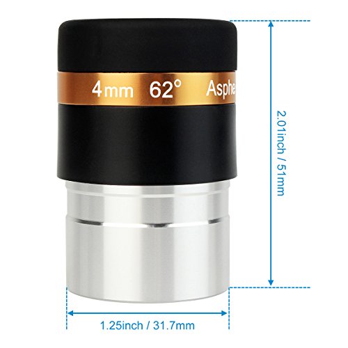 SVBONY SV214 Pro Universal Phone Adapter for Telescope, Spotting Scope Binoculars, 3-Axis Adjustable Phone Holder Bundle with 4mm Telescope Eyepiece Wide Angle, for Astronomy Mobile Photography