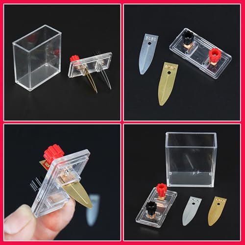 Saltwater Power Generation Experiment Case for Kids and Students Learning Physics and Electricity Principles
