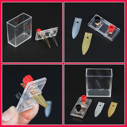 Saltwater Power Generation Experiment Case for Kids and Students Learning Physics and Electricity Principles
