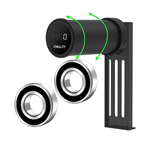 Creality Weighable 3D Digital Spool Rack Filament Holder Buit in Bearing Compatible with Anycubic Vyper Mega Ender 3 V2 Pro, Sidewinder X1 X2 Aluminum Profiles Frame 3D Printer Upgrades