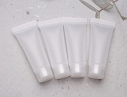 sowaka Empty Refillable Tube 20 Pcs 10 ML Plastic Squeezable Soft