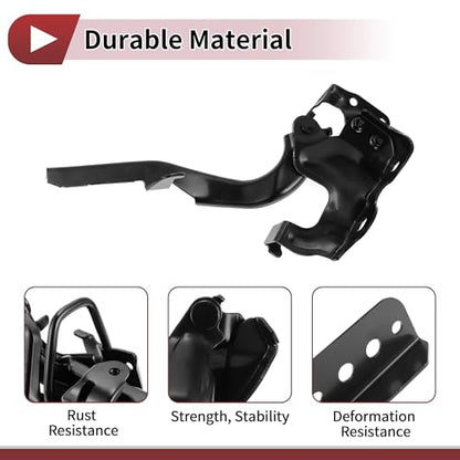 1 Pair Hood Hinges for Honda Civic 2022-2023 Front Driver and Passenger Side Front Bonnet Bracket No./ Black Iron