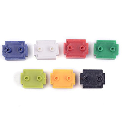 25 Tie Points Mini Solderless Bread Board PCB Circuit Board for Arduino 2 x 1.5cm (Pack of 7) CYT1029
