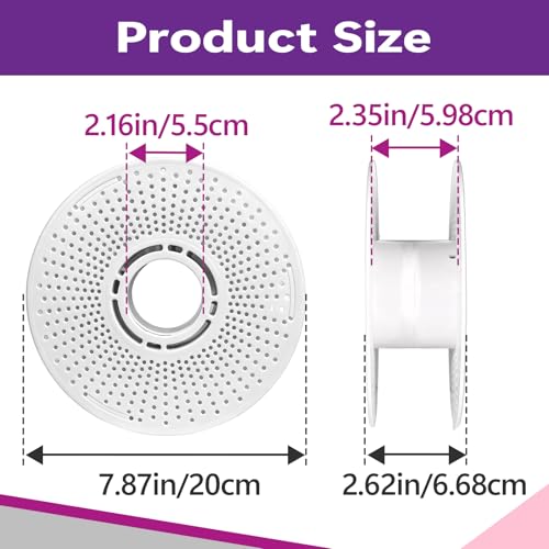 2 Pcs Detachable Filament Reel Holder Compatible with Bambu Lab 3D Printers