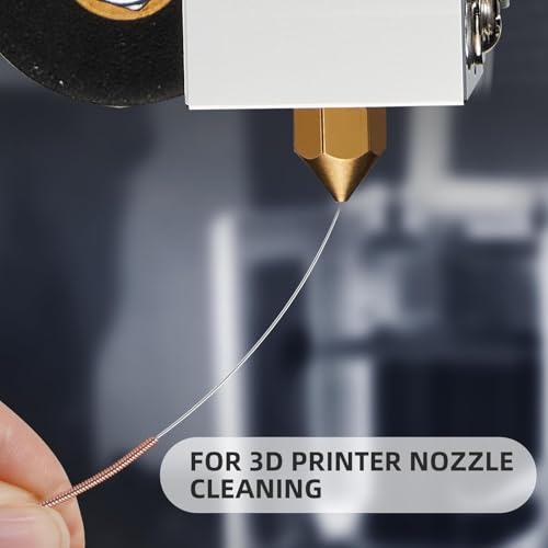3D Printer Nozzle Cleaning Kit: 20Pcs 0.8mm Nozzle Cleaner, by 5APLUSREPRAP - size: 0.8mm
