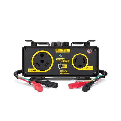 Champion Power Equipment 100740 30-Amp ParaLINK Parallel Kit for Linking Two 2000 to 3000 Watt Inverter Generators, RV Ready - size: 2000 - 3000 Watts 30A