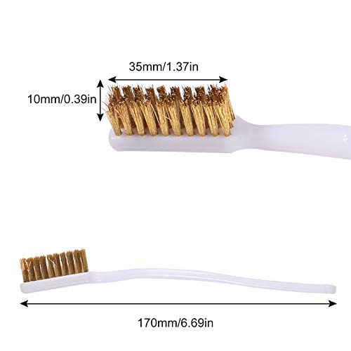 6mm 7mm L-Shaped Hexagonal Wrench Tool for Fixed Mk8 Ender 3 Brass Nozzle Included Copper Wire Toothbrush 3D Printer Accessories