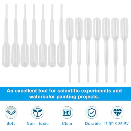 Disposable Graduated Transfer Pipettes, 0.2 ml, 200 Pieces - size: 0.2ML-200PACK