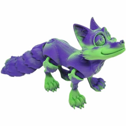 Reprapper Dual Color PLA, Coextrusion Filament 1.75mm for 3D Printer, Multicolor Like Matte Rainbow, 2.2lbs (1kg), Matte PLA Purple & Green - color: Dualpla-m-purple-green-1.75mm-1kg