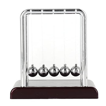 Newtons Cradle Pendulum Metal Balance Balls Desk Decor