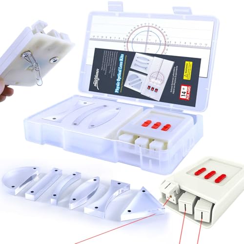 STEM Optical Refraction Reflection Experiment Kit,3-Way Linear Light Source