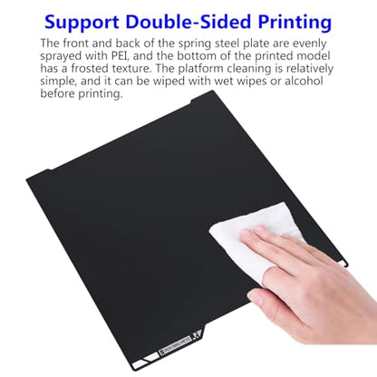 H2C/A2L Cold Build Plate No Heating No Glue PEI Textured Hotbed - color: Black