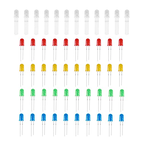 DORHEA Electronics Component Fun Kit with Power Supply Module, Jumper Wire, Precision Potentiometer, Resistor, Breadboard, Capacitor, LED, Potentiometer Compatible with Raspberry Pi