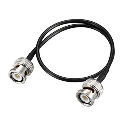 uxcell BNC Male to Male Coaxial Jumper Cable 50 Ohm 1.64 Feet RG174 - size: 1.64 Feet