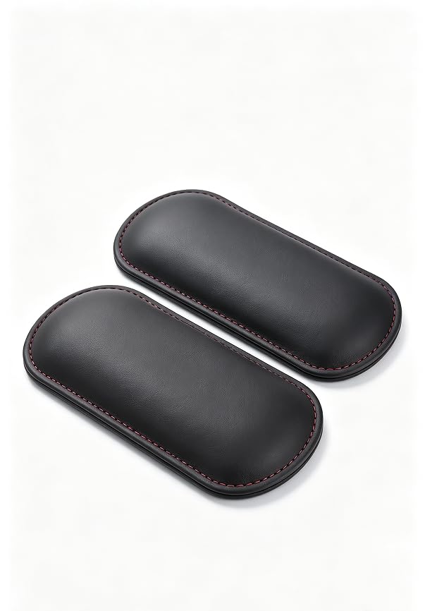 2 PCS Car Armrest Pads, Memory Foam Knee Cushion for Door Console