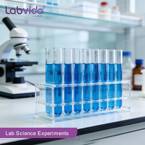 50pcs 20ml Borosilicate Glass Test Tubes, LVH1002 - color: 50pcs of Vol.20ml
