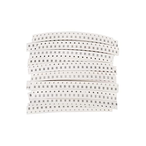 620PCS 31 Values 0805 SMD Ceramic Capacitor Assortment Kit 1pF-1uF - size: 620 PCS 31 values 0805