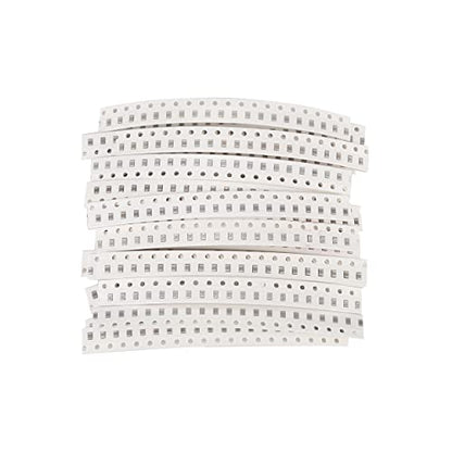 620PCS 31 Values 0805 SMD Ceramic Capacitor Assortment Kit 1pF-1uF - size: 620 PCS 31 values 0805