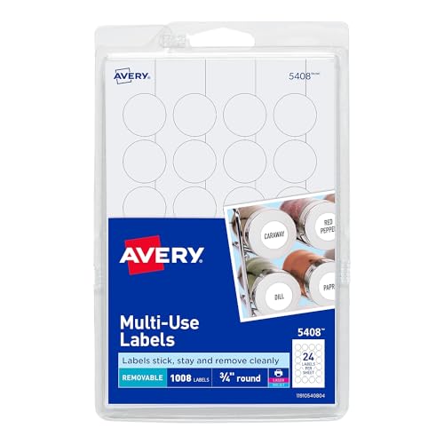 AVERY AVE05408 - Handwritten Removable ID Label