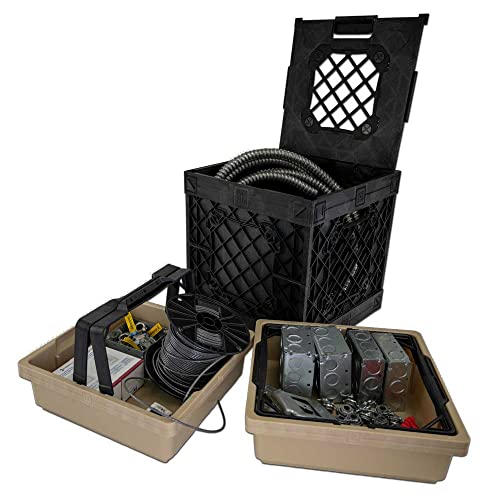 Tradesman Utility Kit (Tradesman Single Black crate - Black tray) - color: Tradesman Single Black crate - Black tray