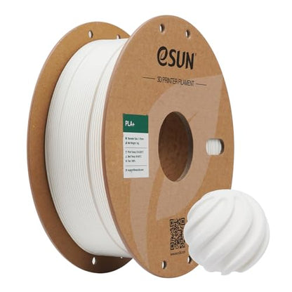 eSUN PLA+ Filament 3D Printer Filament PLA Plus 1KG Milky White - color: Omw-milky White, size: 1KG
