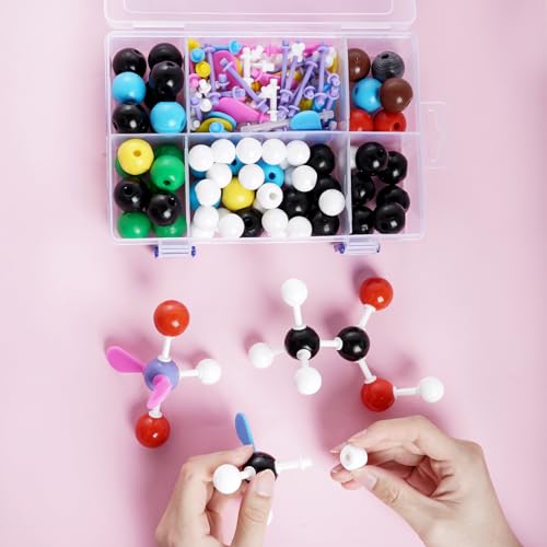 tiggell 214pcs Molecular Model Kit Chemistry Educational Science Set