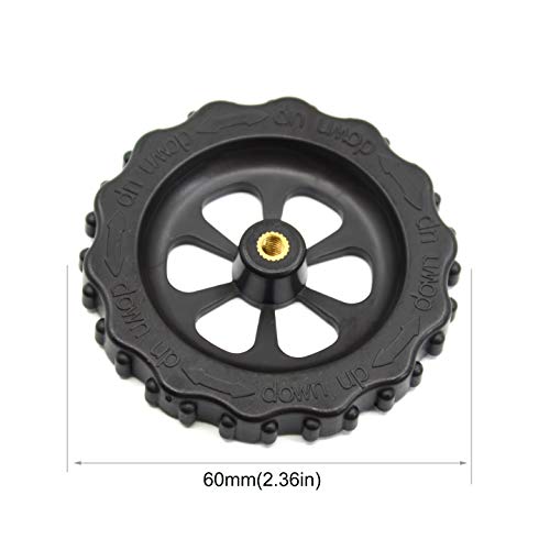 4PCS Upgraded Hand Twist Leveling Nut - style: 60mm-Plastic