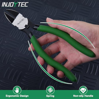 Precision Side Cutter 7 Inch Wire Cutting Diagonal Wire Cutters - size: 7”
