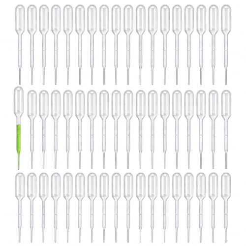 moveland 350PCS 0.2ml Plastic Mini Transfer Pipettes for Aromatic Mixture - size: 0.2 ml