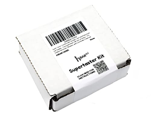 Eisco Supertaster Test Kit, Super Taster Test Strips, Control Paper, 400 Pc
