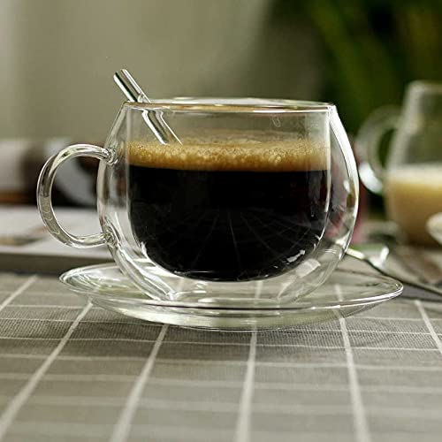 Demitasse Espresso Spoons, Mini Coffee Spoon, 4.33 Inches Glass Small Spoons for Tea, Stirring Rod Mixing Spoon, Set of 6 (clear 2) - color: clear 2
