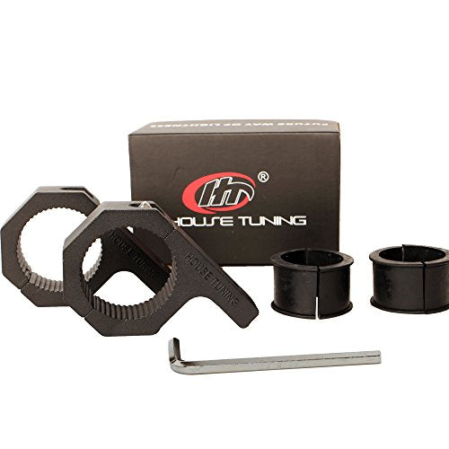 HOUSE TUNING Clamps 2.25 inch -Pack 2, 2 1/4 inch Roll Bar Bracket,Led Light Clamp Mounting Brackets,Tube Light Mount (2.25" Clamp - Pack 2) - size: 2.25"